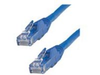 StarTech.com 5ft CAT6 Ethernet Cable, 10 Gigabit Snagless RJ45 650MHz 100W PoE Patch Cord, CAT 6 10GbE UTP Network Cable w/Strain Relief, Blue, Fluke Tested/Wiring is UL Certified/TIA