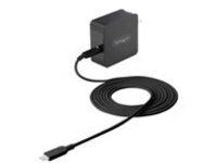 StarTech.com USB C Wall Charger, USB C Laptop Charger 60W PD, 6ft/2m Cable, Universal Compact Type C Power Adapter, Dell XPS, Lenovo X1 Carbon, HP EliteBook, MacBook, USB IF/ETL Certified