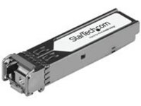StarTech.com Extreme Networks 10057 Compatible SFP Module, 1000BASE-BX-U, 1 Gigabit Ethernet Bi-Directional (BiDi) Fiber Single Strand SFP (SMF), LC 10km, Mini GBIC Transceiver SFP Module