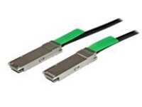 StarTech.com MSA Uncoded Compatible 2m 40G QSFP&#x2B; to QSFP&#x2B; Direct Attach Breakout Cable Twinax, 40 GbE QSFP&#x2B; Copper DAC 40 Gbps Low Power Passive Transceiver Module DAC, 40GE Breakout Cable