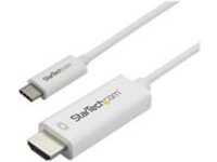 StarTech.com 6ft (2m) USB C to HDMI Cable, 4K 60Hz USB Type C to HDMI 2.0 Video Adapter Cable, Thunderbolt 3 Compatible…