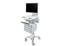 Ergotron StyleView Cart with HD Pivot, 9 Drawers (3x3)