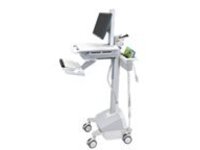 Ergotron StyleView EMR Cart with LCD Pivot, LiFe Powered