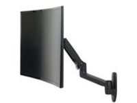 Ergotron LX - Mounting kit (articulating arm, extension adapter, wall mount base)