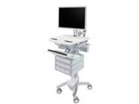 Ergotron StyleView Cart with HD Pivot, 7 Drawers (1+3x2)