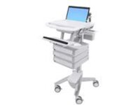 Ergotron StyleView Laptop Cart, 3 Drawers