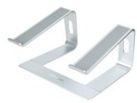 Startech Laptop Stand for Desk, 5kg/11lb, Aluminum, Silver, Ergonomic