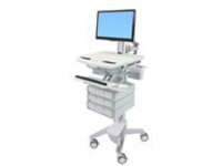 Ergotron StyleView - Cart for LCD display / keyboard / mouse / CPU / notebook / scanner (open architecture)