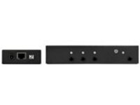 Startech HDMI Extender over CAT6/5e with 3 Port Video Switch, 4K 30Hz/115ft, HDBaseT HDMI Transmitter and Receiver Kit, IR Control, 4K Video over Ethernet with Automatic HDMI Switcher