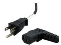 StarTech.com 10ft Standard Computer Power Cord 5-15P to Right Angle C13