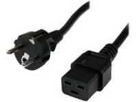 StarTech.com 2m Computer Power Cord Schuko CEE7 to IEC 320 C19