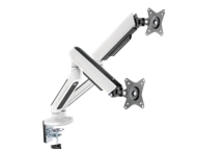 SIIG Premium Dual-Monitor Arms Desk Mount with Gaming RGB Lighting