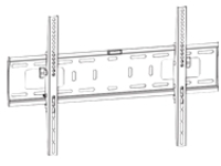 Atdec AD-WT-5060 - Mounting kit (wall plate, 2 display brackets)