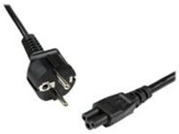 StarTech.com 2m 3 Prong Laptop Power Cord Schuko CEE7 to C5 Clover Leaf