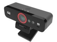 1080P HD FIXED FOCUS USB WEBCAM WITH ADJUSTABLE VIEW ANGLE AND WINDOWS HELLO COM