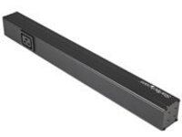 StarTech 10 Outlet Rack Mount Power Strip 125V/16 Amp, 1U Horizontal 19" Rackmount PDU, NEMA 5-20P Input, NEMA 5-15R/20R Outlets, UL Listed, Rack Mount PDU/Power Bar, 8ft Power Cord