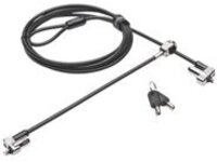 Kensington N17 Keyed Dual Head Laptop Lock for Wedge Shaped Slots