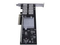 StarTech.com Dual Port 40G QSFP+ Network Card, Intel XL710 Open QSFP+ Converged Adapter, PCIe 40 Gigabit Ethernet Server NIC, 40GbE Fiber Optic LAN Card, Dell PowerEdge HPE ProLiant, 40Gb
