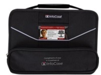 INFOCASE ALWAYS-ON NOTEBOOK CASE, POCKET, 15-16 INCH LAPTOPS, RETENTION CLIPS, C