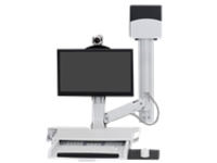 Ergotron StyleView Sit-Stand Combo System with Worksurface - mounting kit