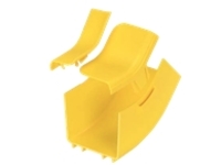 Panduit FiberRunner - Cable raceway angled fitting (vertical)