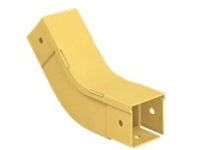 Panduit FiberRunner - Cable raceway angled fitting (vertical)