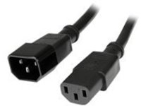StarTech.com 10 ft 14 AWG Computer Power Cord Extension
