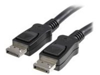 StarTech.com 0.5m Short DisplayPort 1.2 Cable with Latches DisplayPort 4k - DisplayPort cable - 50 cm