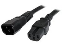StarTech.com 6ft Heavy Duty Computer Power Extension Cord (IEC C14 to IEC C15)