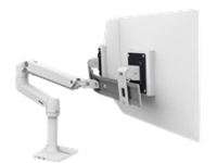 Ergotron LX - Mounting kit (under mount c-clamp, dual direct arm)