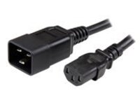 StarTech.com 6 ft Heavy Duty 14 AWG Computer Power Cord - C13 to C20 - 14 AWG Power Cable - IEC 320 C13 to IEC 320 C20 …