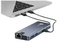 SIIG Mini DisplayPort 4K Video Dock with USB 3.0 LAN Hub 5Gbps Data Transfer Rate