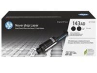 HP 143AD - 2-pack - black