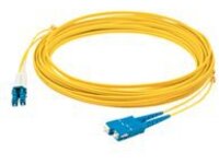 AddOn - Patch cable - LC/UPC single-mode (M) to SC/UPC single-mode (M)