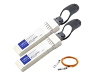 ADDON MSA AND TAA COMPLIANT 10GBASE-AOC SFP+ TO SFP+ ACTIVE OPTICAL CABLE (850NM