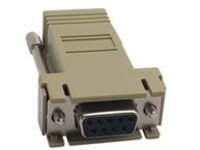 Tripp Lite Modular Serial Crossover Adapter Ethernet to Console Server RJ45-F/DB9-F