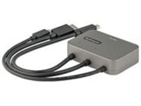 Startech 3-in-1 Multiport to HDMI Adapter, 4K 60Hz USB-C, HDMI or Mini DisplayPort to HDMI Converter for Conference Room, Digital AV Video Adapter to Connect HDMI Monitor/Display