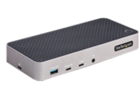 StarTech.com USB-C Triple Monitor Docking Station, 2x HDMI and/or DisplayPort 4K 60Hz and 1x (HDMI 4K 30Hz), 5-Port USB 3.2 Gen 2 Hub, GbE, 100W USB Power Delivery