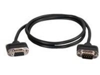 C2G CMG-Rated DB9 Low Profile Cable M-F