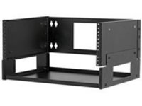 Tripp Lite 4U Wall-Mount Bracket with Shelf for Small Switches and Patch Panels, Hinged