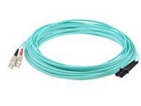 AddOn 10m MT-RJ to SC OM3 Aqua Patch Cable
