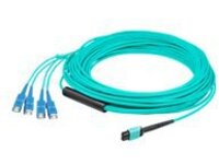 AddOn - Patch cable - MPO/PC multi-mode (F) to SC/PC multi-mode (M)