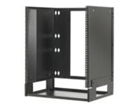 Tripp Lite 12U Wall-Mount Bracket with Shelf for Small Switches and Patch Panels, Hinged