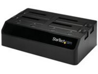 StarTech.com 4 Bay USB 3.0 (5 Gbps) Hard Drive Docking Station w/ UASP for 2.5&quot; &amp; 3.5&quot; SATA SSD HDD