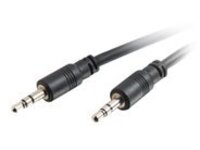 C2G 75ft 3.5mm Stereo Audio Cable With Low Profile Connectors M/M
