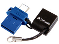 Verbatim Store &#x27;n&#x27; Go Dual USB Flash Drive for USB-C Devices