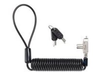 SLIM N17 2.0 PORTABLEKEYED KD LAPTOP LOCK FOR WEDGE-SHAPED SLOTS
