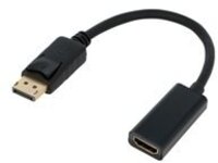 VisionTek - Adapter - DisplayPort male to HDMI female