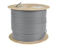 Tripp Lite 1000ft PVC CMR CAT5E CAT5 SOLID UTP BULK CABLE GRAY 1000&#x27;