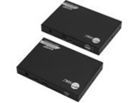 SIIG HDMI KVM Extender with Touch Screen - KVM / audio extender - USB 2.0, HDMI